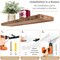 Sorbus Floating Shelves, 24 x 9 Inch Wall Mounted Wall Shelves 2 Pack for Bedroom, Kitchen, Living Room, Bathroom, and Over the Toilet